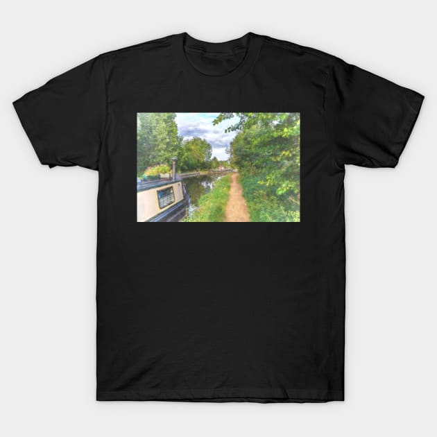Along The Towpath T-Shirt by IanWL